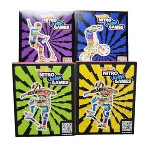 2023 McDonald's Hot Wheels Nitro Junior Games 2 Skateboards Scooter Bike